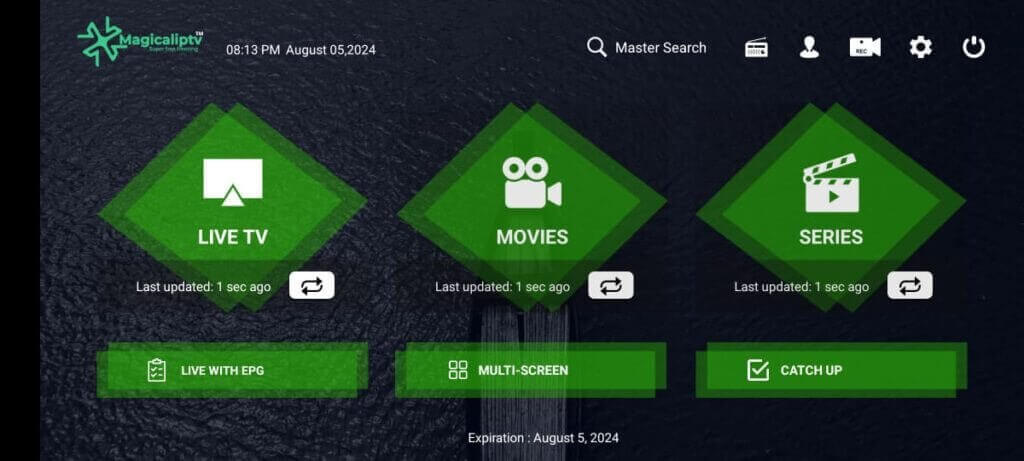 Imaga of magicaliptv app